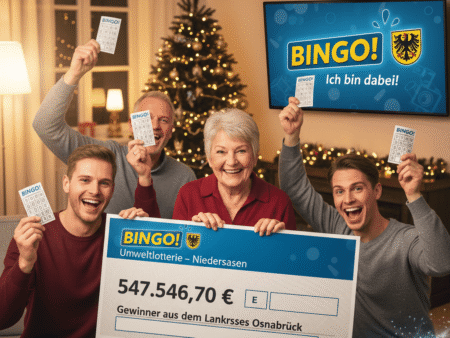 BINGO! Jackpot in Niedersachsen Geknackt